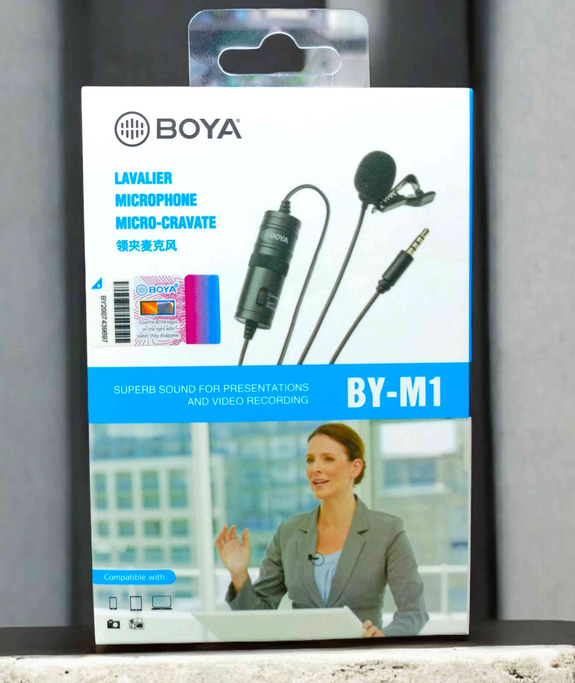 BOYA M1 WARED MICROPHONE