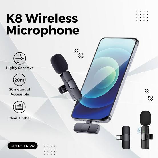 K8 wireless microphone